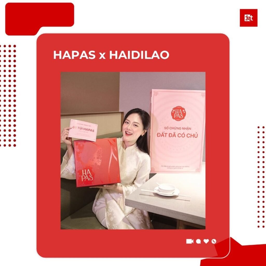 Khách hàng được nhận quà khi ăn uống và đọc đúng “mật mã” của Hapas